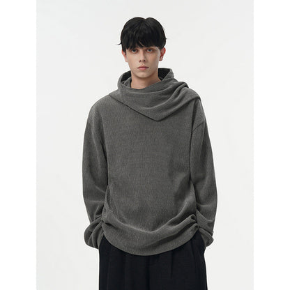 Men's Winter Coat Casual Hood High Collar