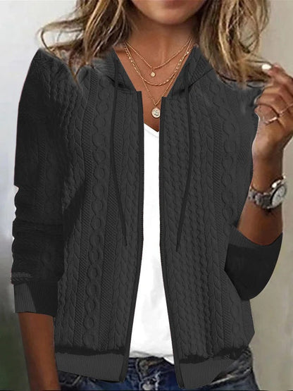 Women's Cable Knit Cardigan Soft Quality