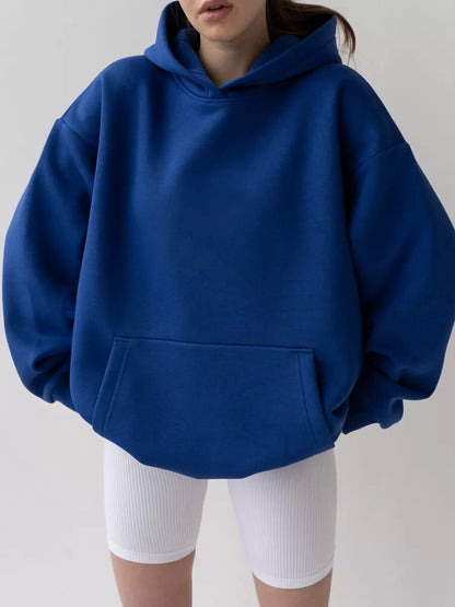 Women's Oversized Hoodie Snuggly Soft With Kangaroo Pocket