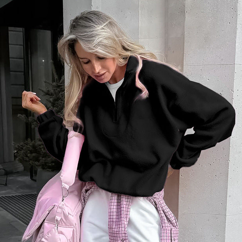 Women's Fleece Pullover Soft and Warm