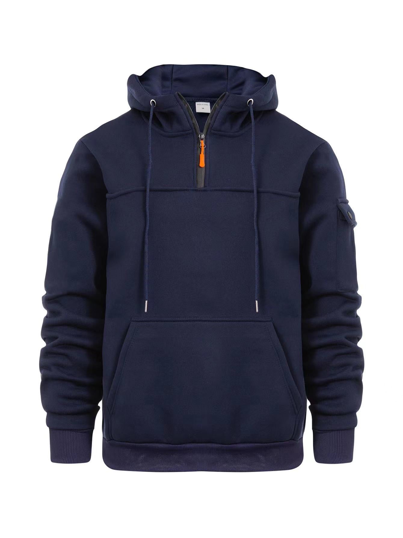 Men's Sporty Hoodie with Pockets