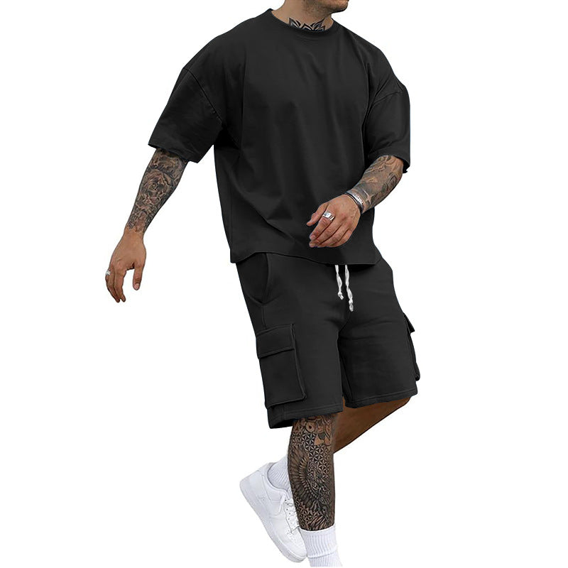 Herren Sportbekleidung Set Bequem Aktiv