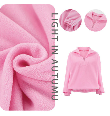 Women's Fleece Pullover Soft and Warm