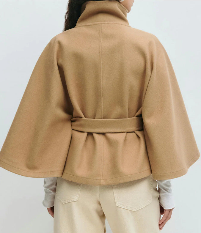 Herren Trenchcoat Elegant Stehkragen Klassisch - IdealeKleiden