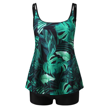 Women's Tankini Swimsuit Floral Print Comfortable