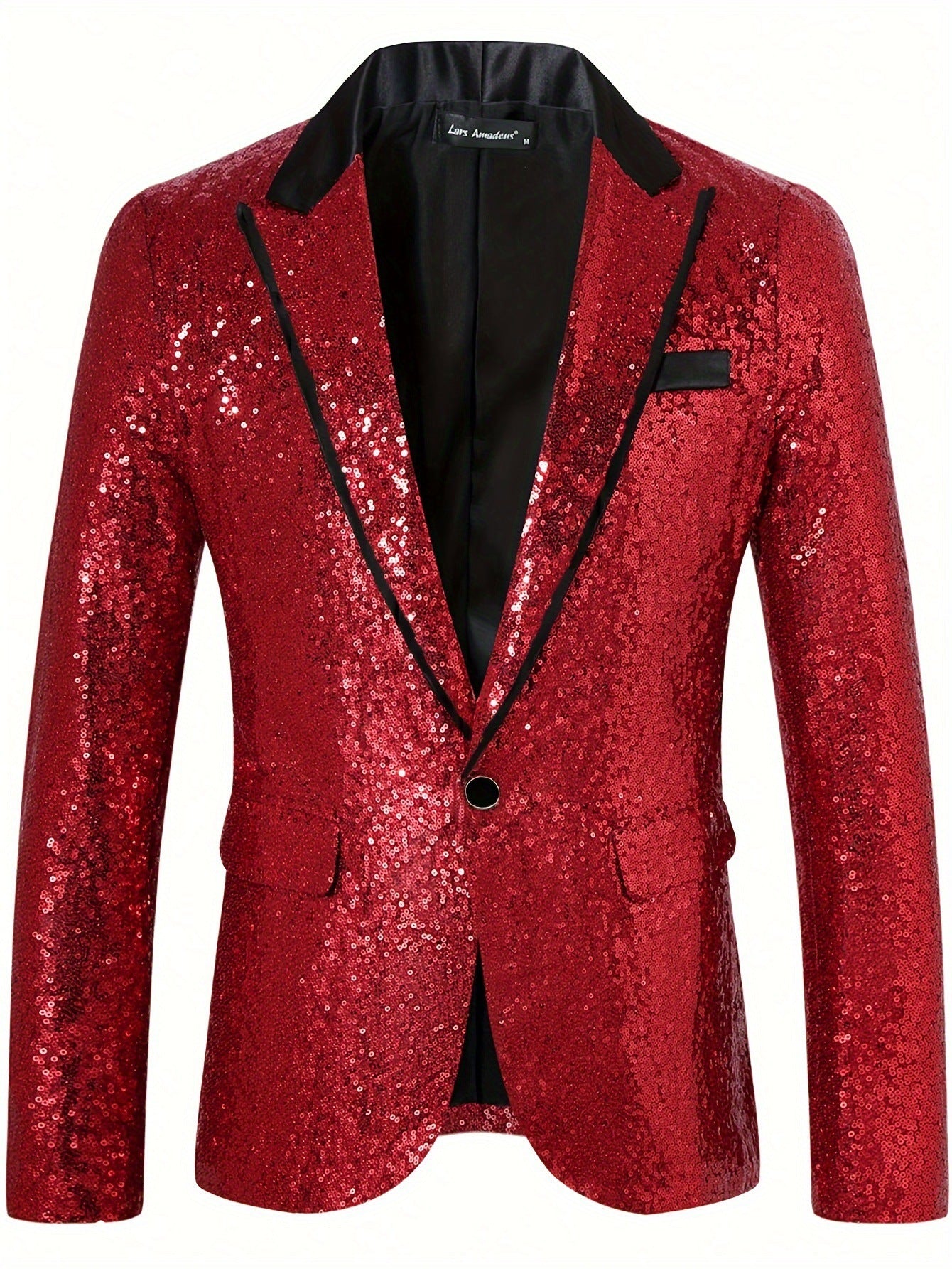 Men's Sequin Blazer Elegant Evening Wear