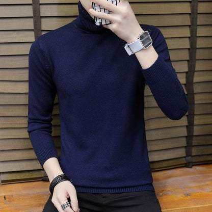 Men's Turtleneck Sweater Comfortable Modern