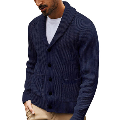 Men's Cardigan Shawl Collar Modern Stylish