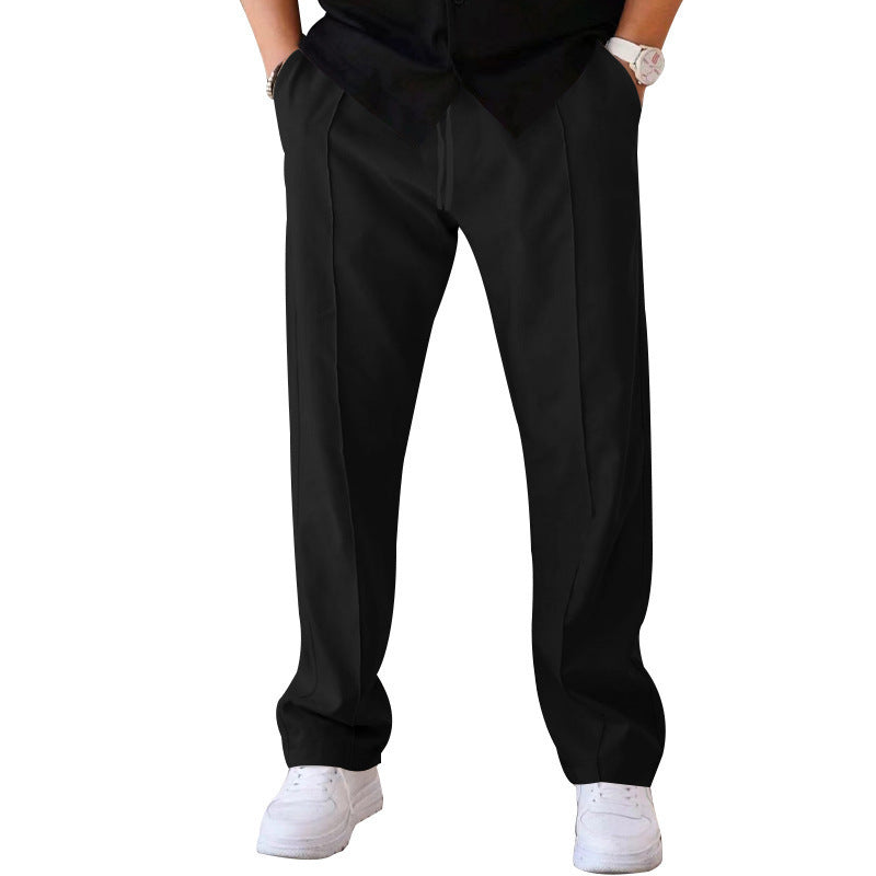Men's Leisure Trousers Elegant Comfortable With Pockets
