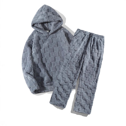 Women's Fleece Set Hood Elastic Comfortable
