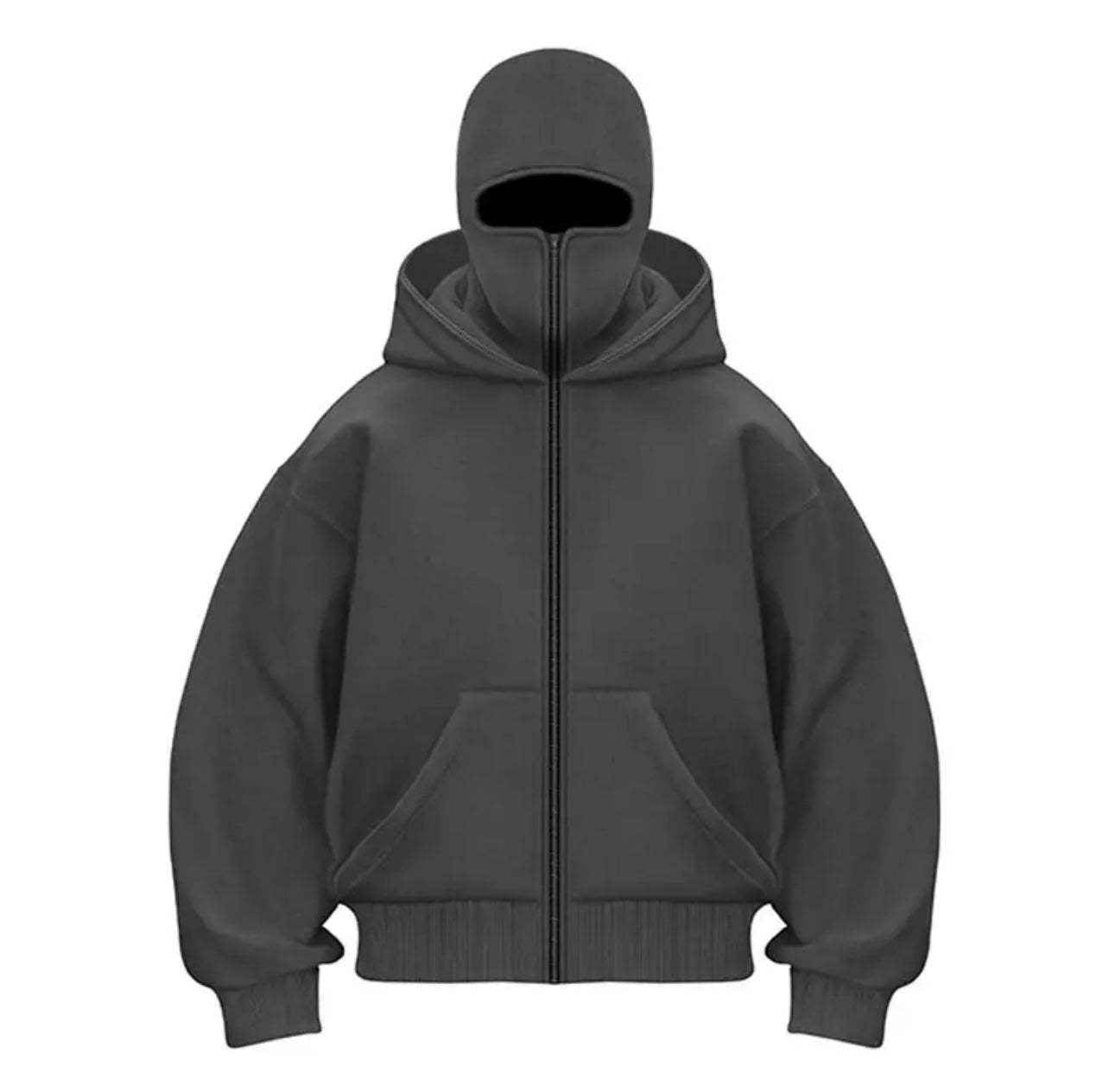 Women's Stylish Hooded Jacket High Collar Trendy Model
