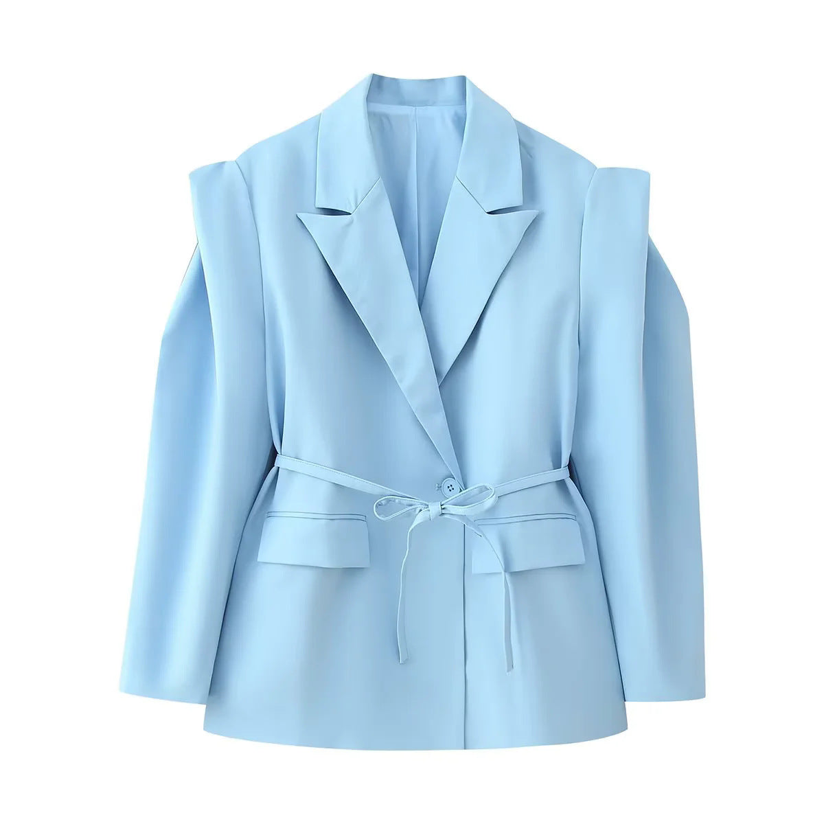 Women's Oversized Blazer Jacket Elegant with Belt