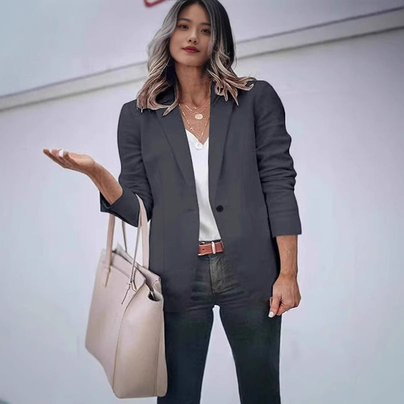 Women's Blazer Elegant Fitted Modern Cut