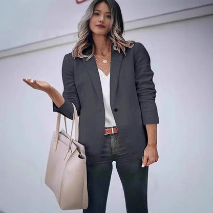 Women's Blazer Elegant Fitted Modern Cut