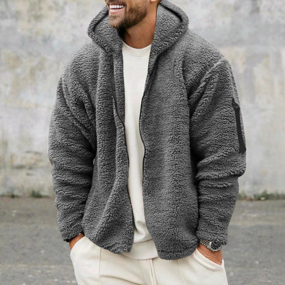 Men's Fleece Jacket Warm Comfortable Outdoor