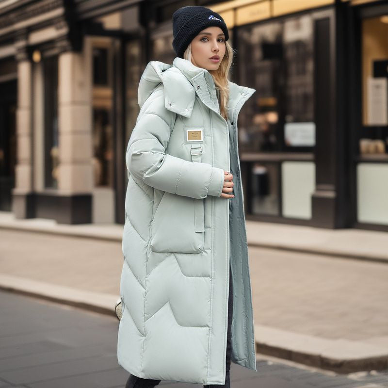 Women's Modern Winter Coat Detachable Hood