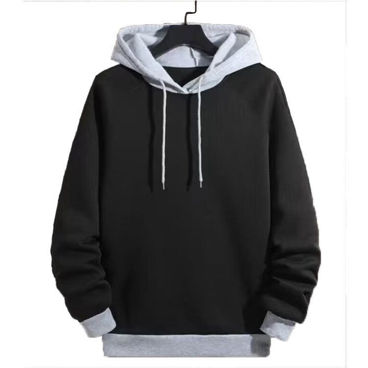 Men's Hoodie Sporty Contrast Sleeves