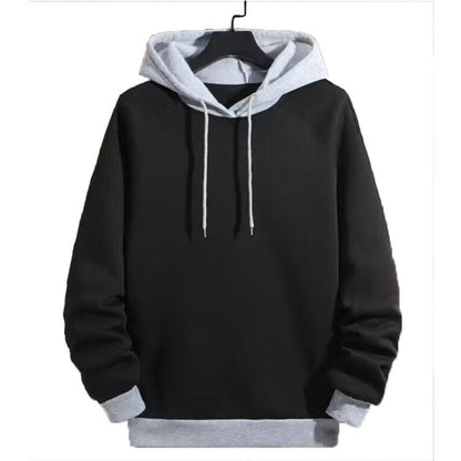 Men's Hoodie Sporty Contrast Sleeves