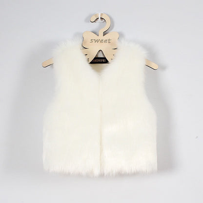 Women's Faux Fur Vest Soft Modern Style