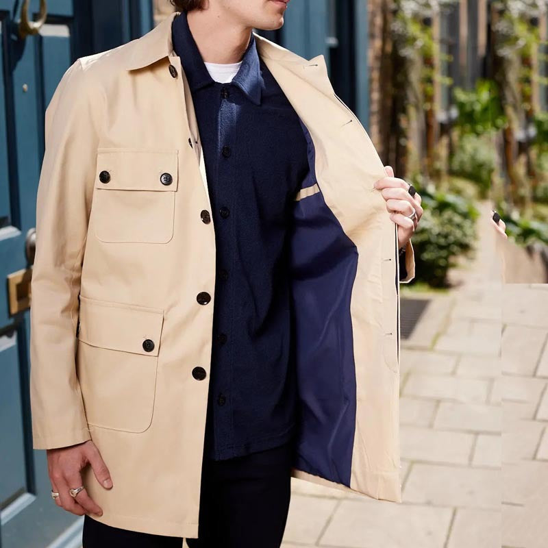 Practical Utility Jacket Regular Fit Multi Pockets