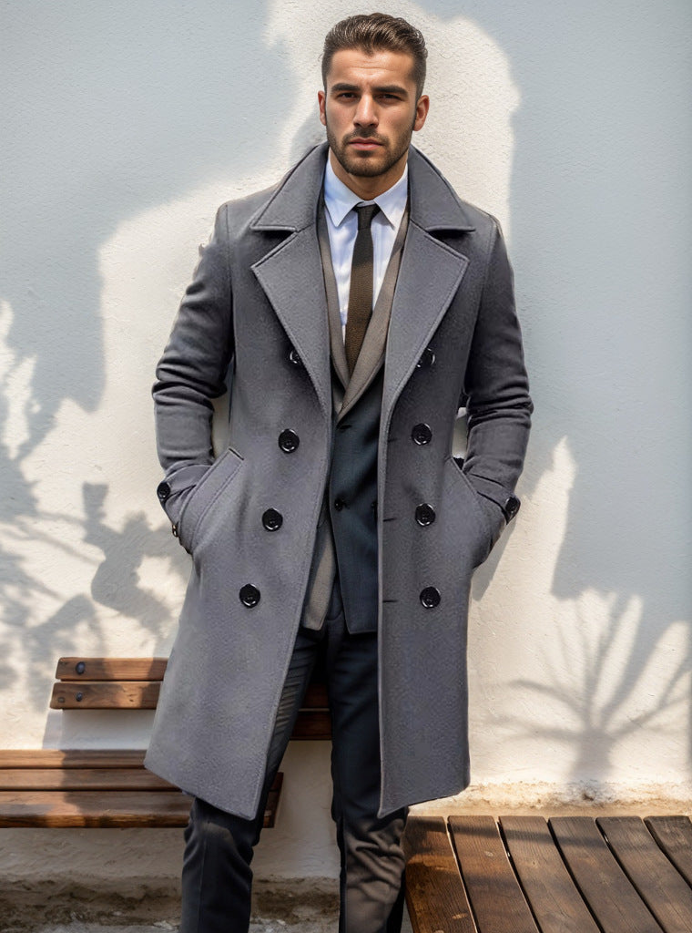 Men's Winter Coat Elegant Lined Stylish