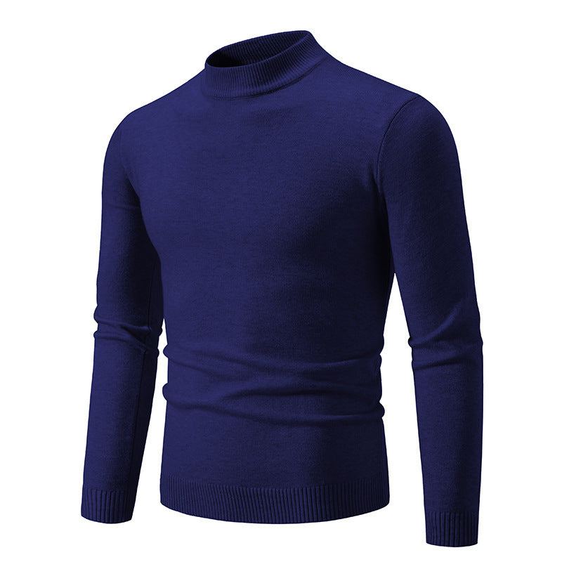 Men's Modern Fine Knit Turtleneck Sweater