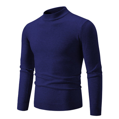 Men's Modern Fine Knit Turtleneck Sweater