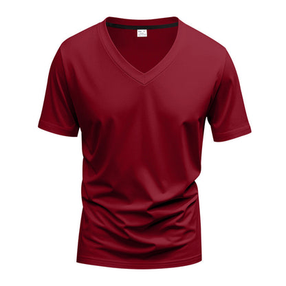 Men's T-Shirt V-Neck Lightweight Breathable