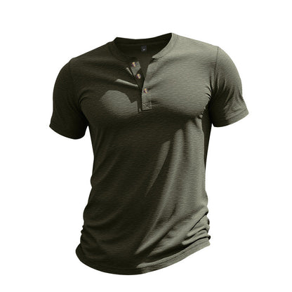 Men's T-Shirt Short Sleeve Soft Cotton Elegant