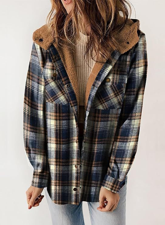 Women's Wool Coat with Plush Hood
