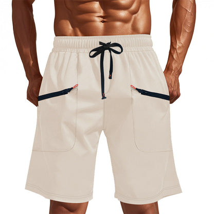 Men's Sports Shorts Elastic Multi-pocket