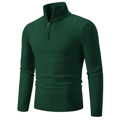 Men's Modern Pullover Short Zipper