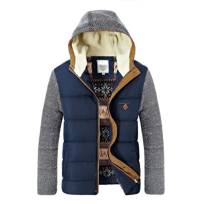 Modern Quilted Winter Jacket with Hood