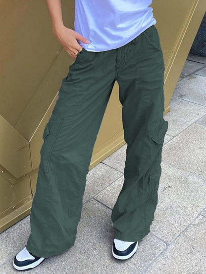Damen Bequeme Cargo-Hose Freizeit-Style