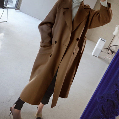 Women's Wool Coat Oversized Elegant Stylish