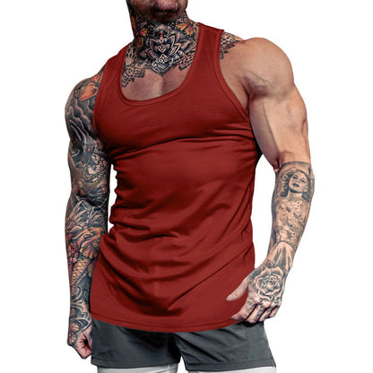 Men's Sports Tank Top Breathable Lightweight Cotton