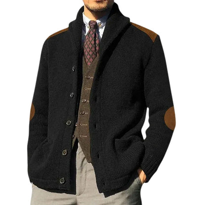 Men's Cardigan Elegant Design Classic Style