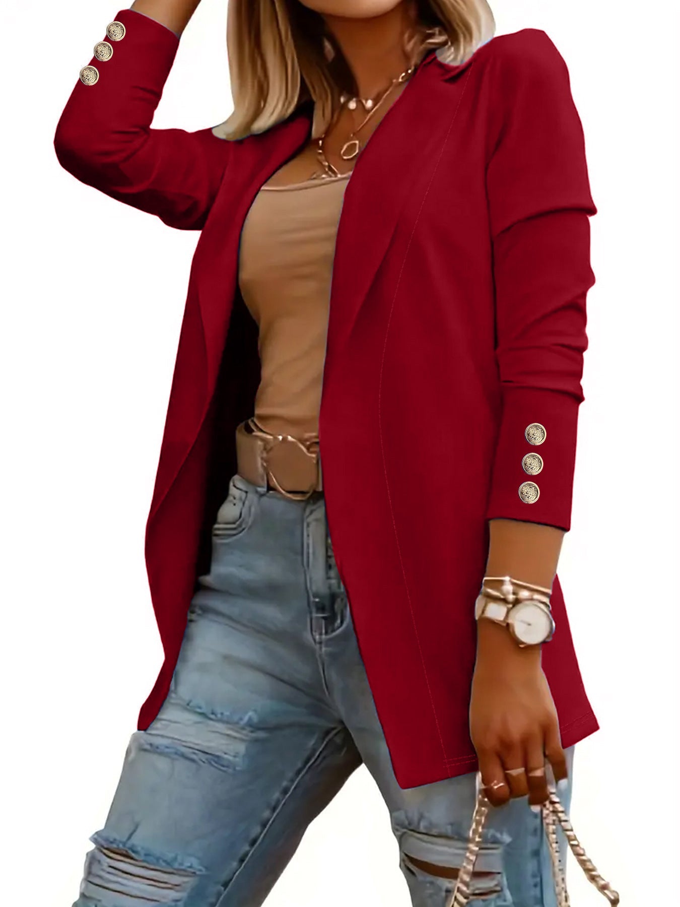 Women's Elegant Slim-Fit Blazer