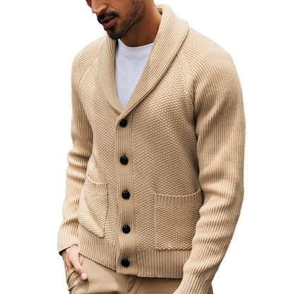 Men's Cardigan Shawl Collar Modern Stylish