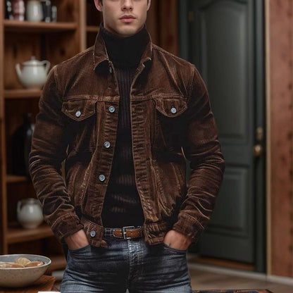 Men's Corduroy Jacket Robust & Stylish