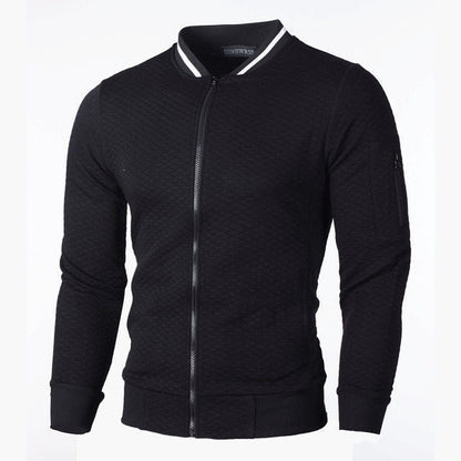Men's Sweatshirt Jacket High-Quality Zipper PocketSporty
