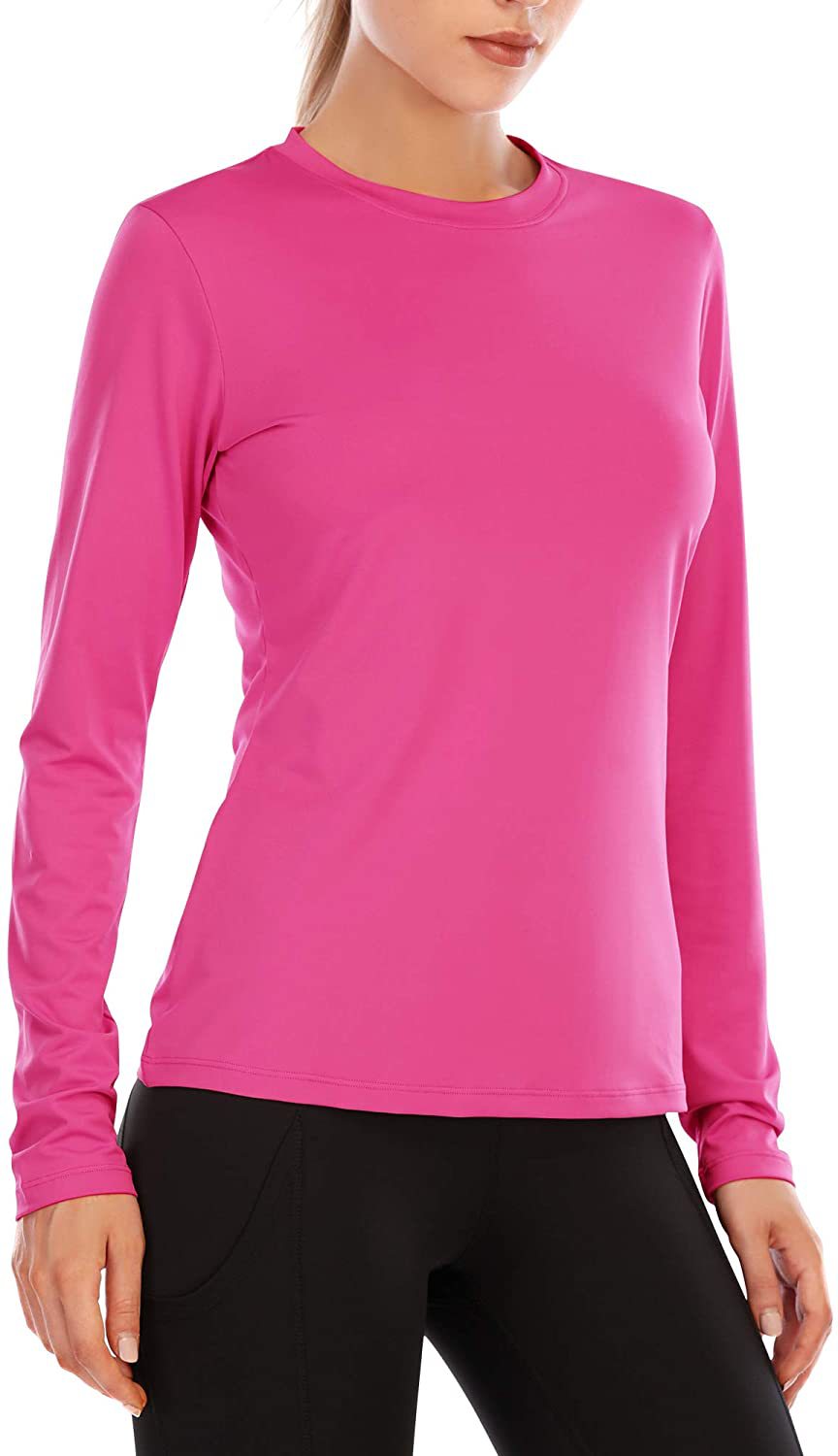 Women's Lightweight Moisture-Wicking Sports Long-Sleeve