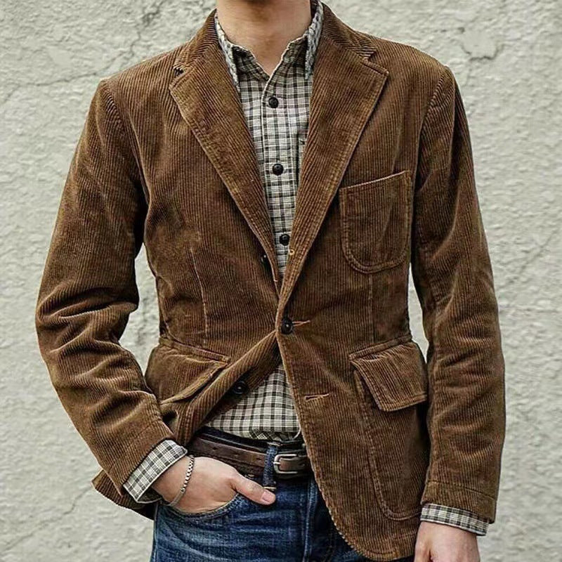 Men's Corduroy Jacket Elegant Sporty