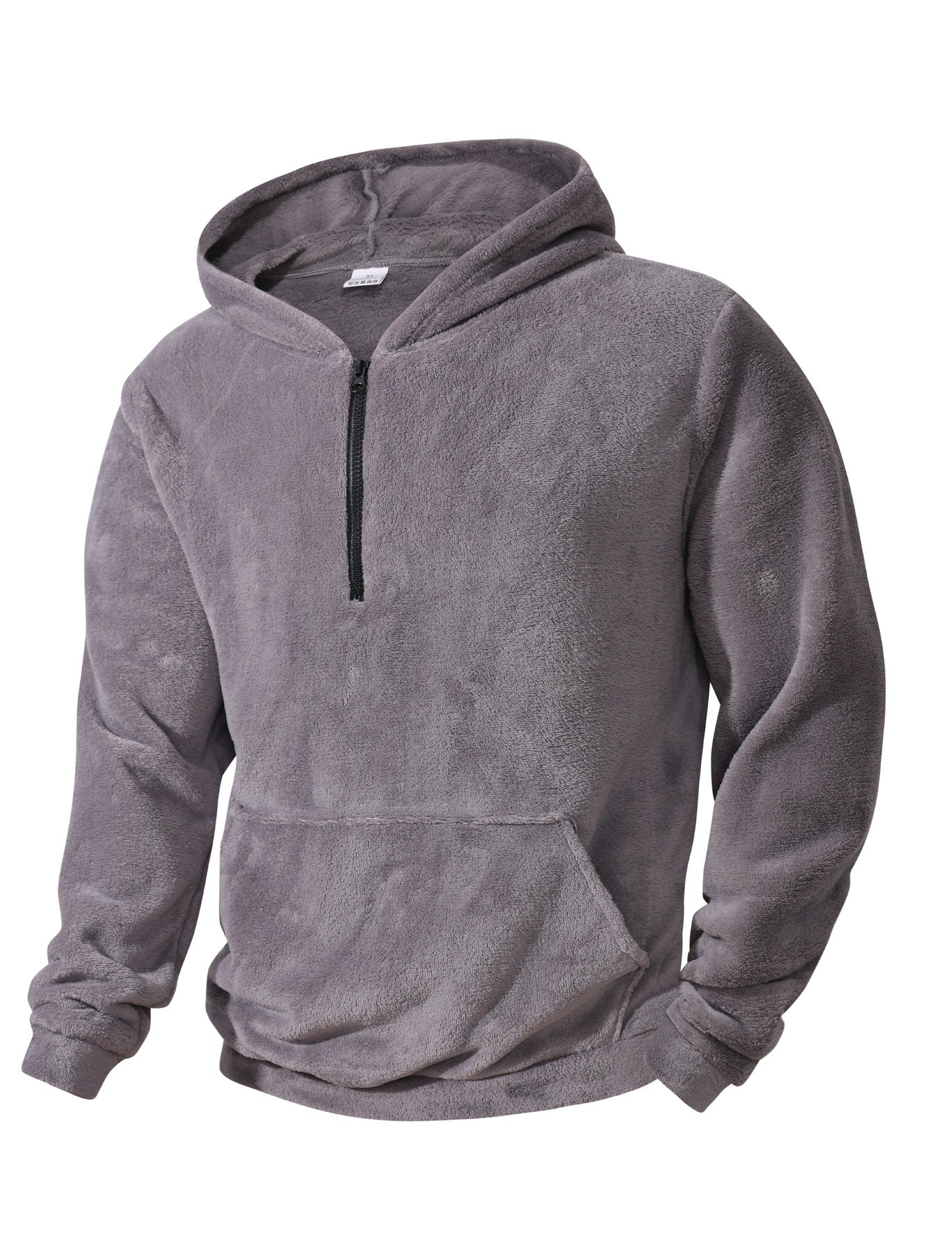 Men's Modern Half-Zip Fleece Hoodie