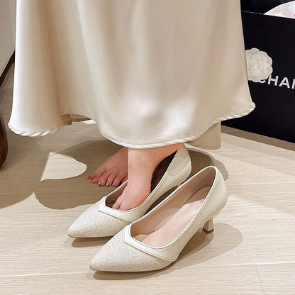 Women's High Heels Pumps Glitter Effect