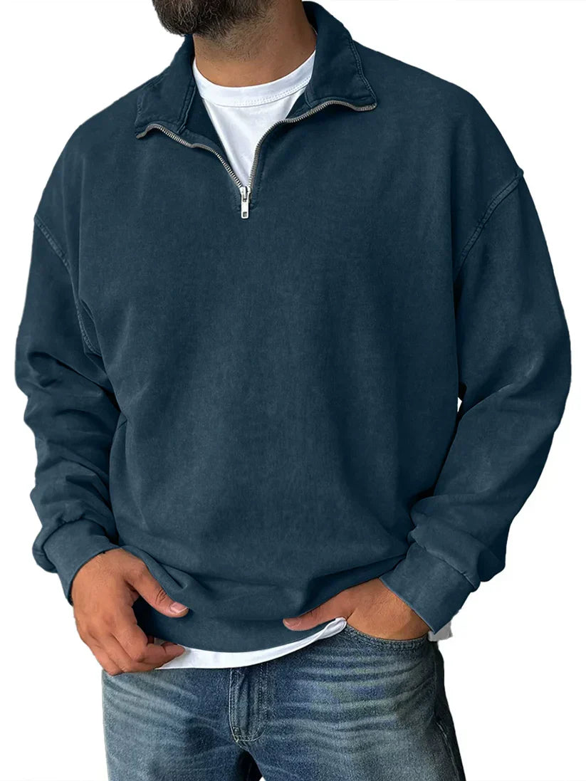 Emil - Zip-Up Sweatshirt & Loose Fit