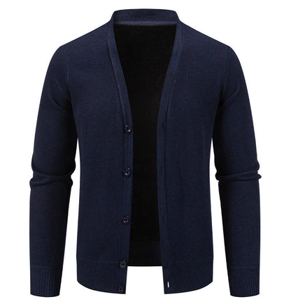 Men's Cardigan V-Neck Comfortable Buttons
