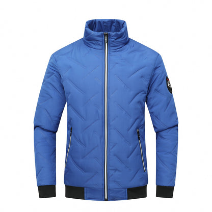 Men's Quilted Jacket Slim Fit Modern Chic