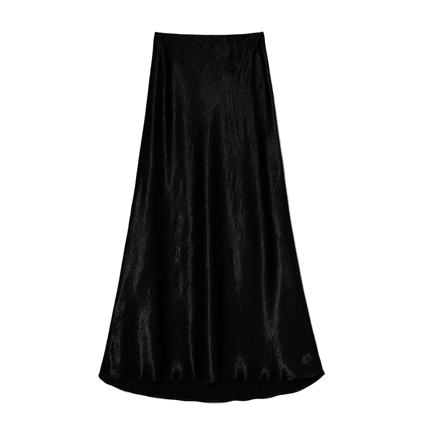 Women's Maxi Skirt Elegant Viscose Satin Luxury Dress