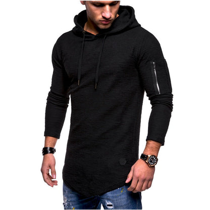 Men's Modern Zip-Up Fashion Hoodie